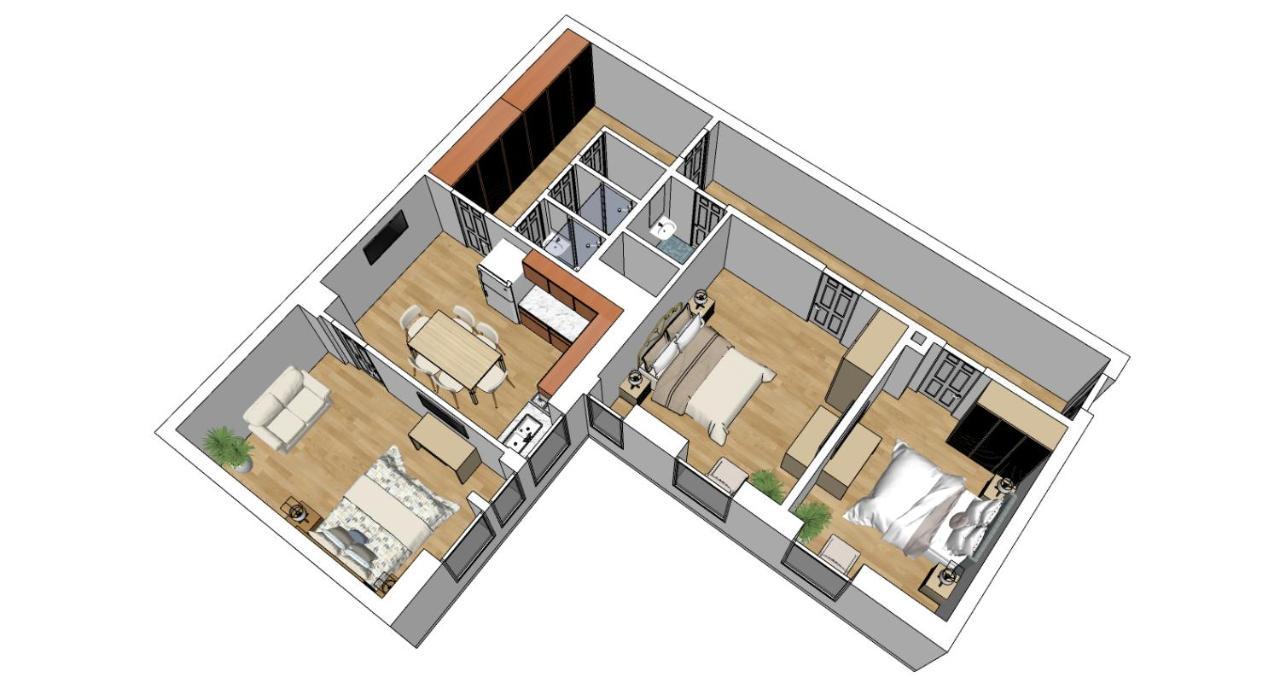 Flatista Homes - Central Station - 3Br München Eksteriør billede